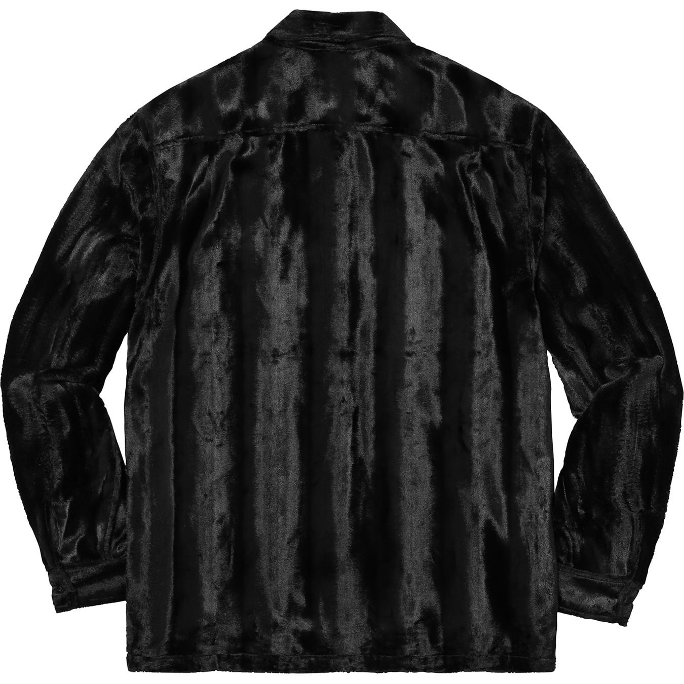 Cheetah Pile Zip Up Shirt view 6